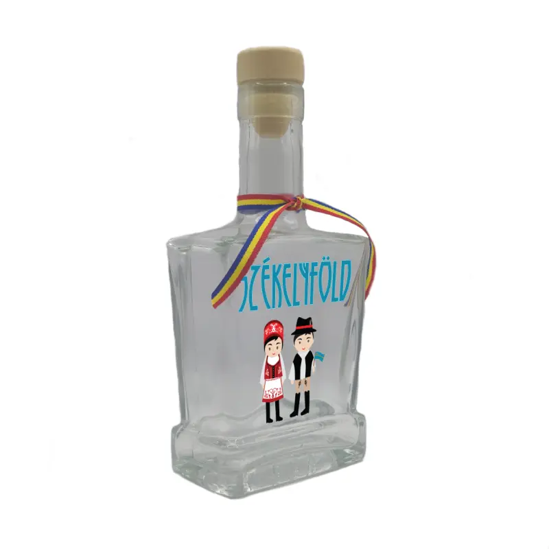 Szekelyfold, tinutul secuiesc, sticla cu mesaj plata, 250 ml, model divgs179 20